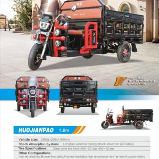 Electric cargo tricycle